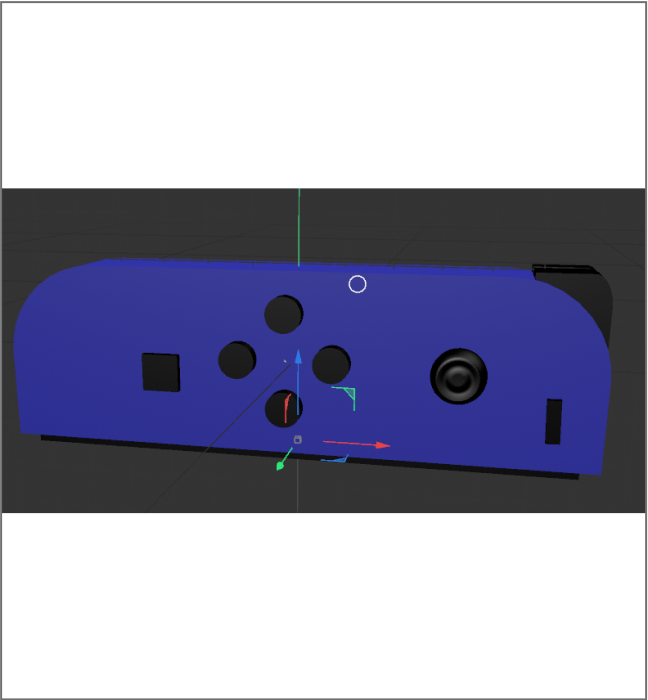 switch controller with colour and rendered anaolog 