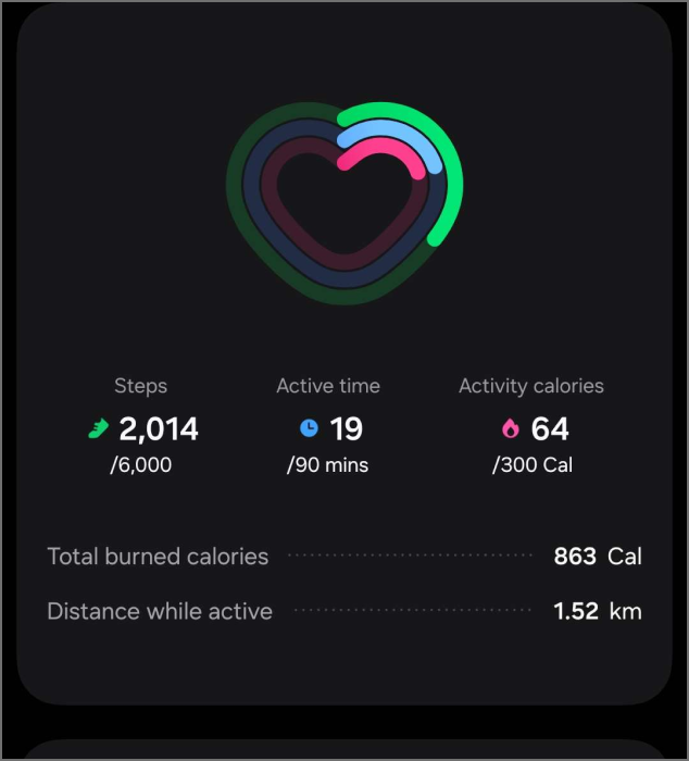 fitness apps also tracks my data